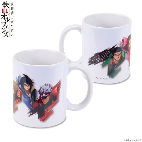 PRE-ORDER : Mobile Suit Gundam Iron-Blooded Orphans Character Illustration Project Mug