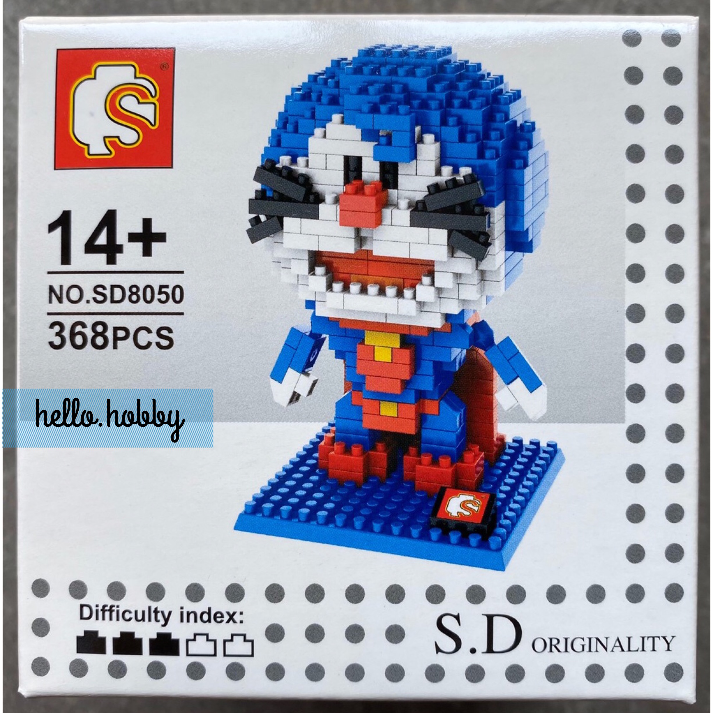 SD 8049-8055 Doraemon Super Heroes Set