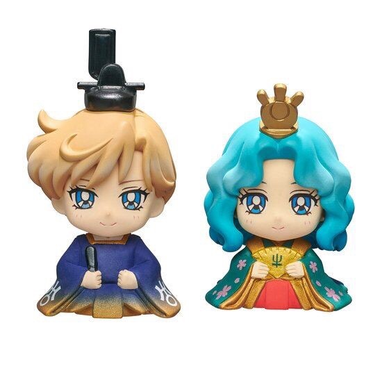 PRE-ORDER : Petit Chara! Bishoujo Senshi Sailor Moon Hina Matsuri “Usagi & Sato Ver.” “Haruka & Michiru Ver.” Set