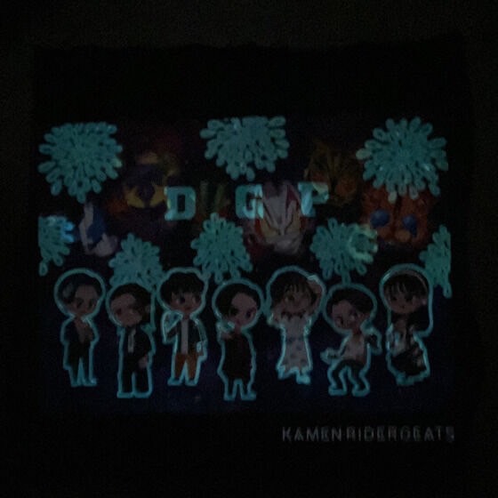 PRE-ORDER : Kamen Rider Geats Deformed Luminous T-shirt Fireworks Pattern