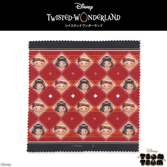 PRE-ORDER : Hapikuro! Disney Twisted Wonderland Tsum Tsum Multi Cloth (Random)