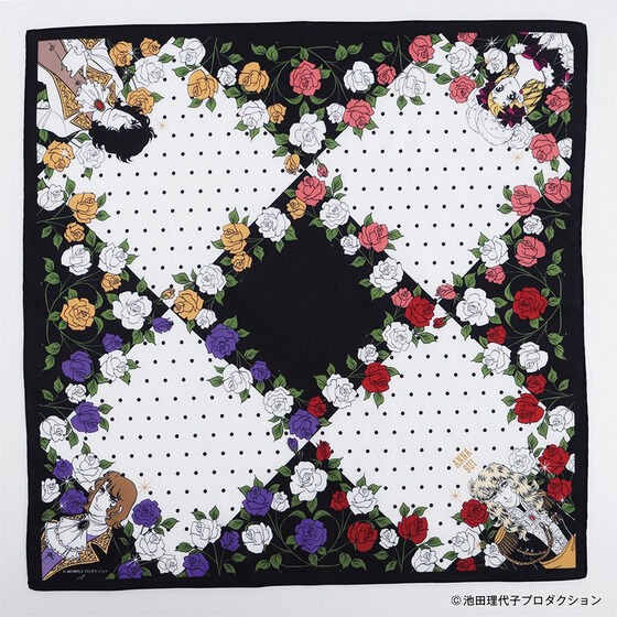 PRE-ORDER : Rose of Versailles ANNA SUI Print Handkerchief