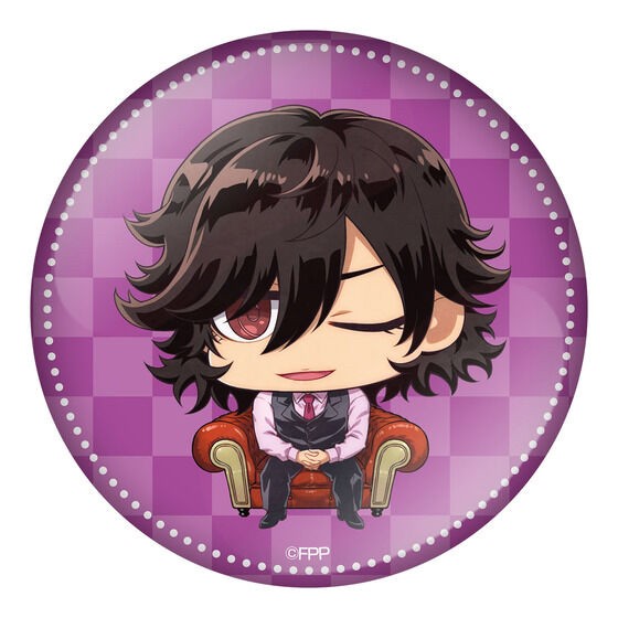 PRE-ORDER : Futo Detectives -Welcome to FUUTO- Chimi Chara Tin Badge Set