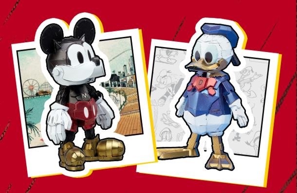 Pre-order : BN Metal Works Disney Mickey Mouse / Donald Duck
