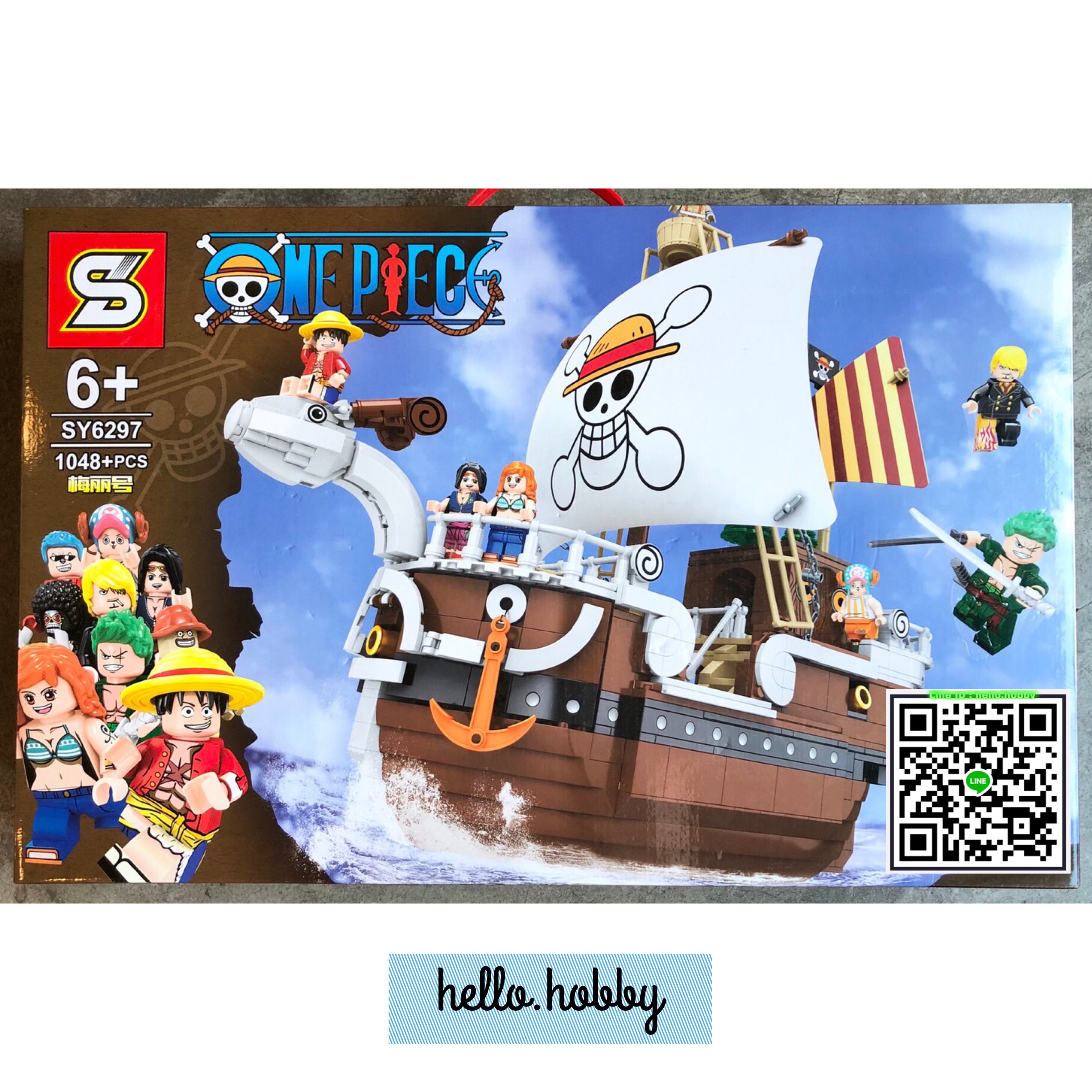SY 6297 One Piece Going Merry 1048pcs