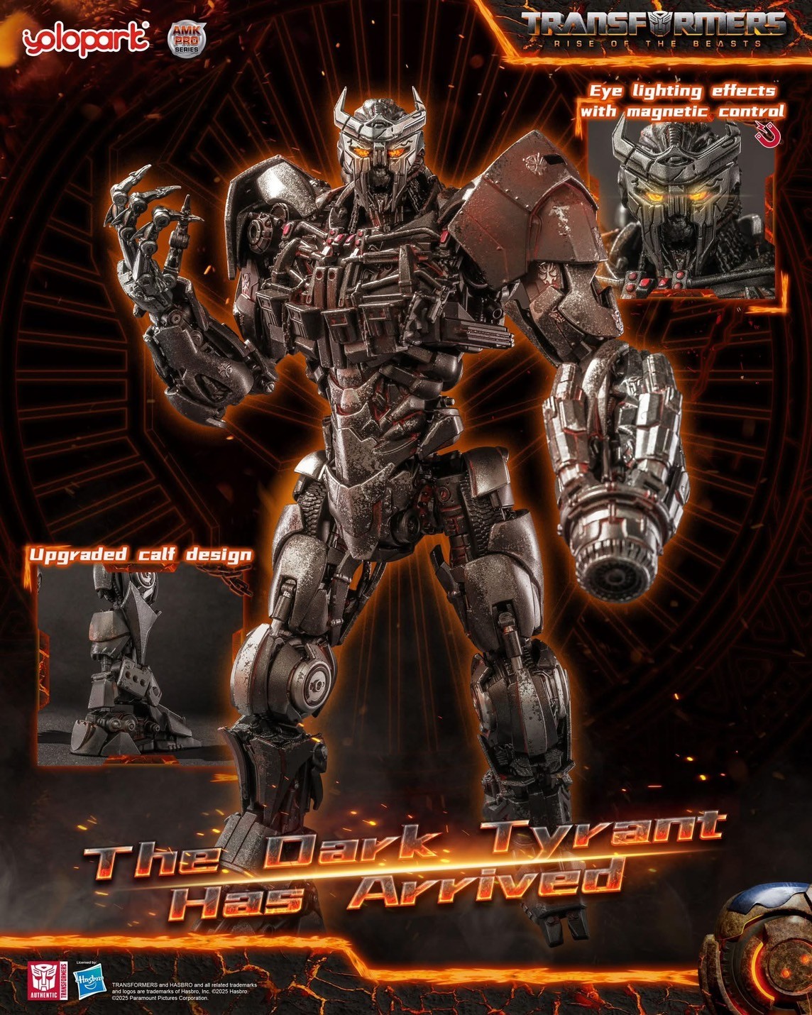 Pre-order : AMK PRO Series Transformers: Rise of the Beasts Scourge Model Kit by YOLOPARK