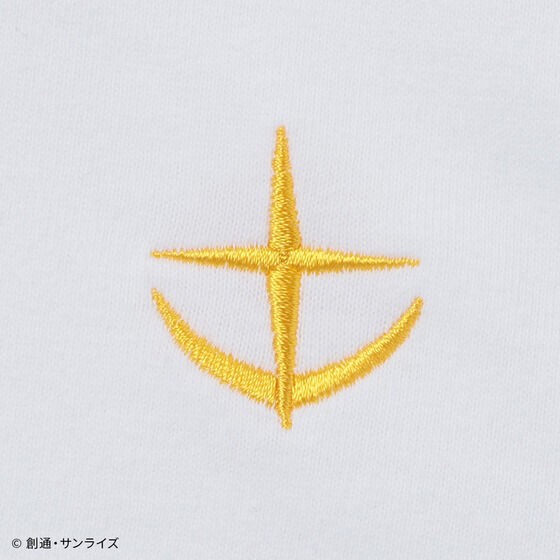 PRE-ORDER : Mobile Suit Gundam Mark Basic Line Embroidery T-shirt