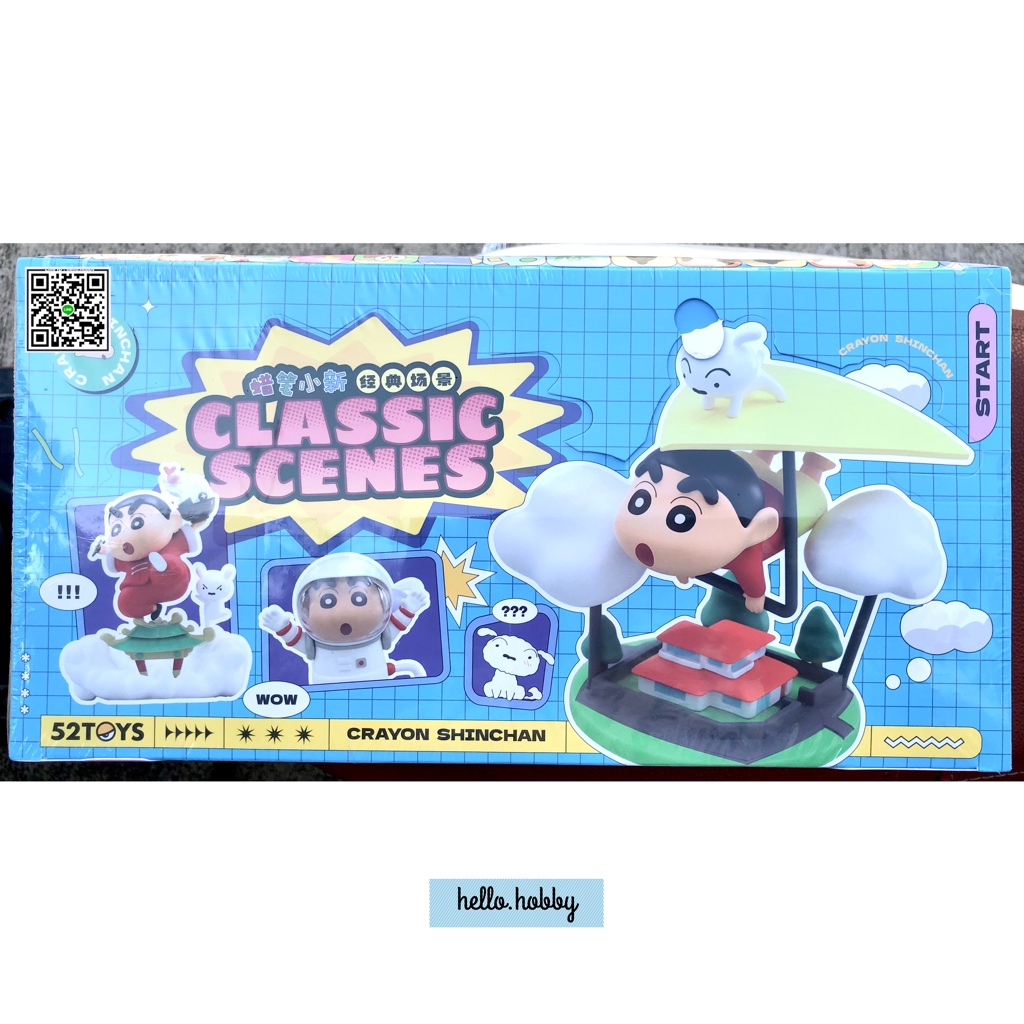 Crayon Shinchan Classic Scenes Series by 52Toys