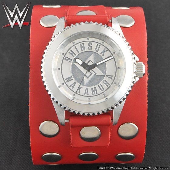 PRE-ORDER : WWE Red Monkey Wristwatch Silver 925 Shinsuki Nakamura Model