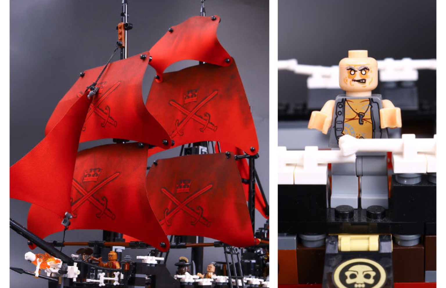 Lepin 16009 Pirates of the Caribbean Queen Anne’s Revenge 1151pcs