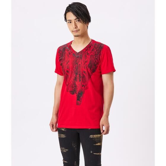 PRE-ORDER : Kikai Sentai Zenkaiger h.NAOTO Zox T-shirt (Red)