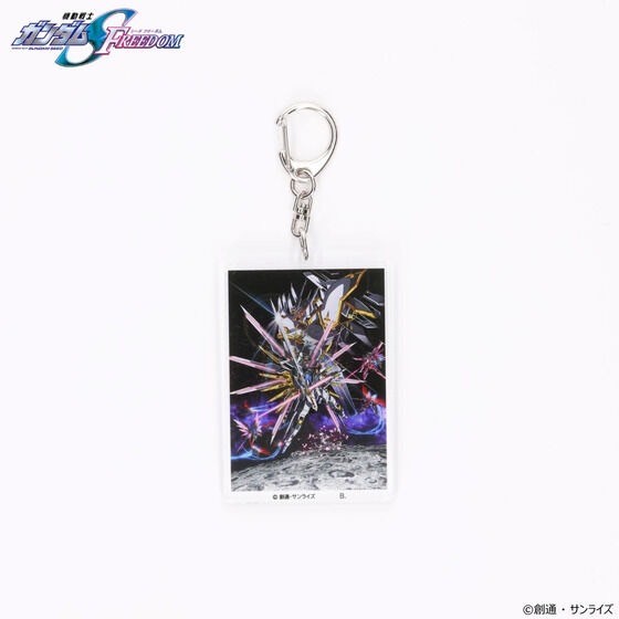 PRE-ORDER : Mobile Suit Gundam SEED FREEDOM 2nd Key Visual Acrylic Charm