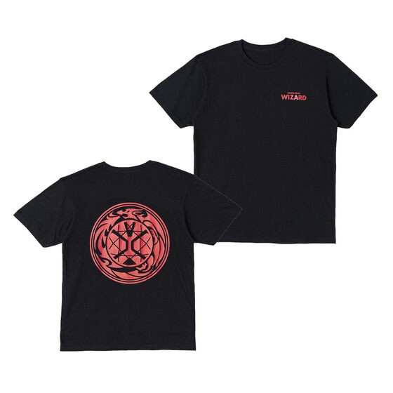 PRE-ORDER : Kamen Rider Wizard T-shirt Crest Pattern