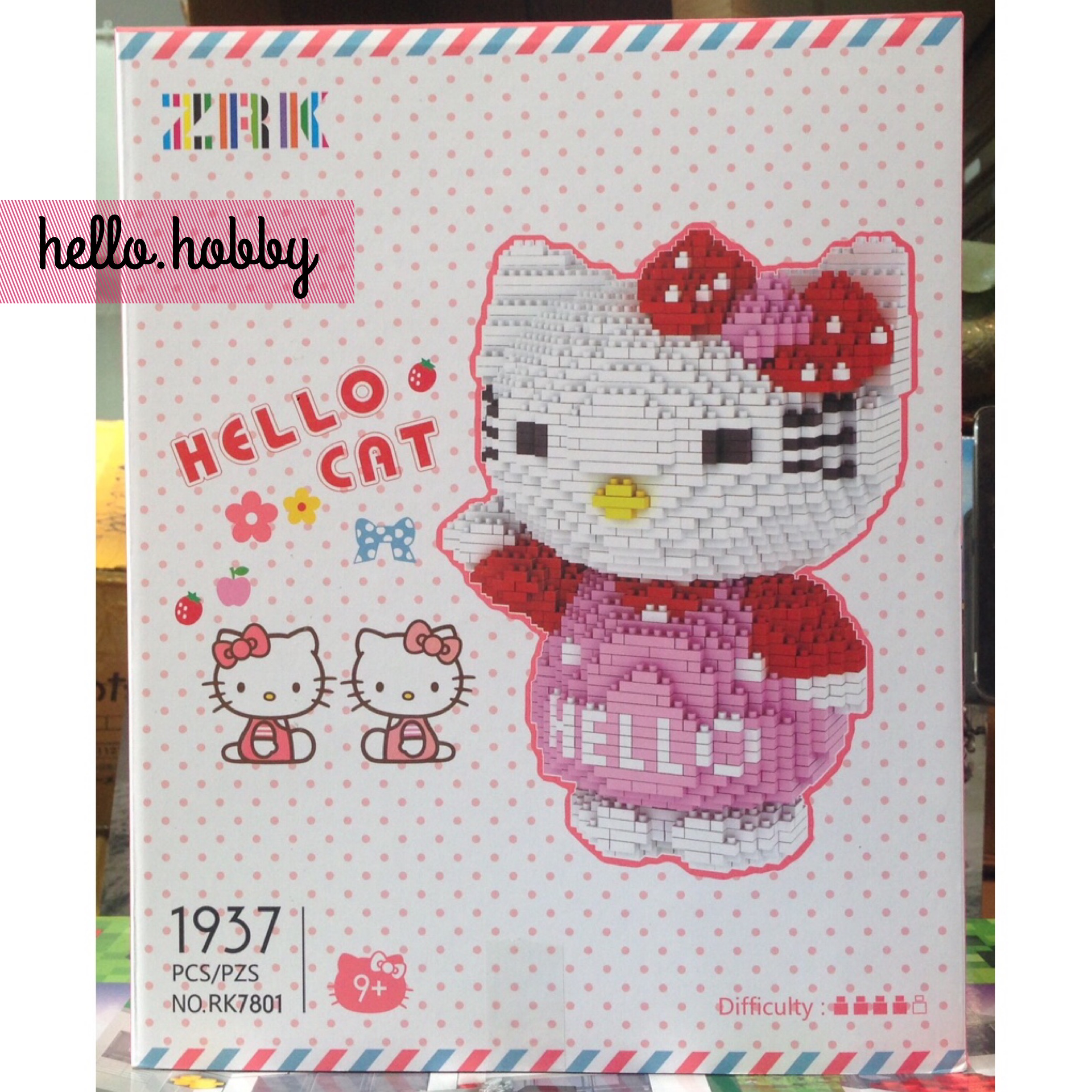 ZRK RK7801 Hello Cat 1937pcs