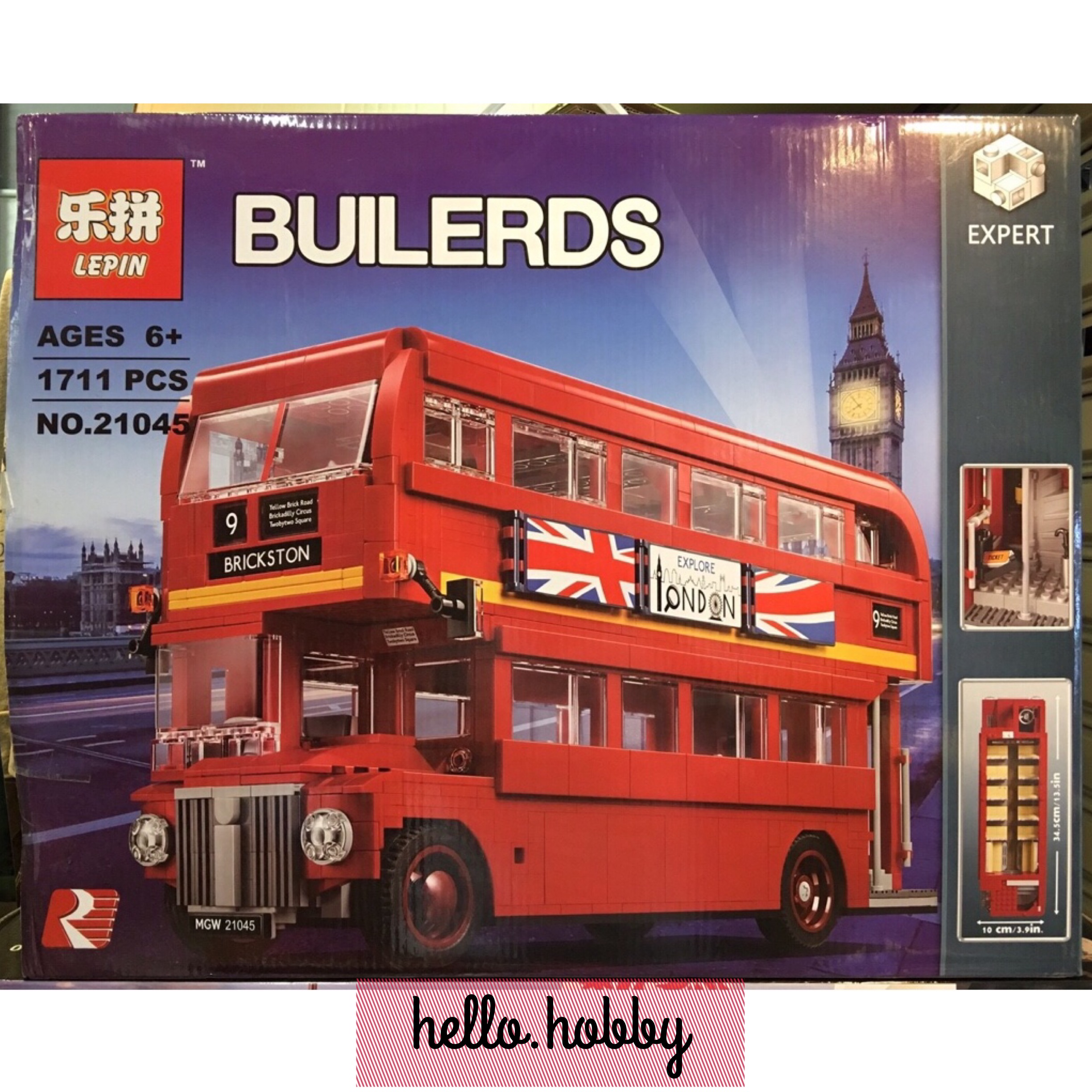 Lepin 21045 London Bus 1716pcs