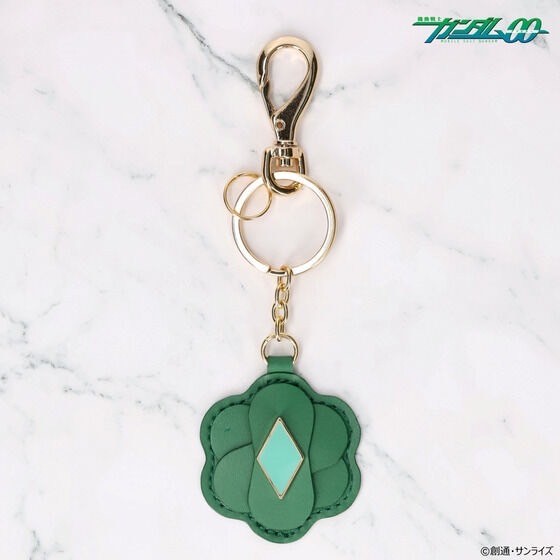 PRE-ORDER : Mobile Suit Gundam 00 Leather Accessories・Scarf Items Key Charm (4 types in total)