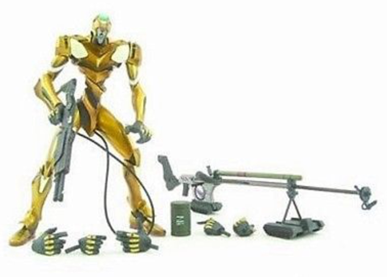 Neon Genesis Evangelion - EVA-00 Prototype Yellow by Kaiyodo