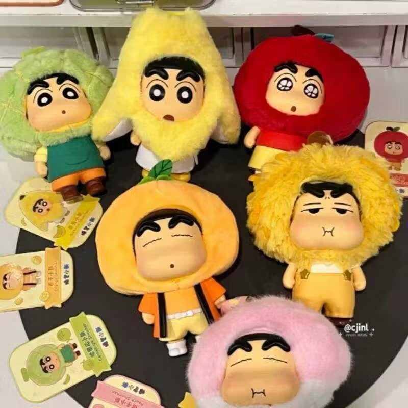 โมเดลพวงกุญแจ Crayon Shinchan - Fruit Cottage Series Pendant Keychain by Top Toy