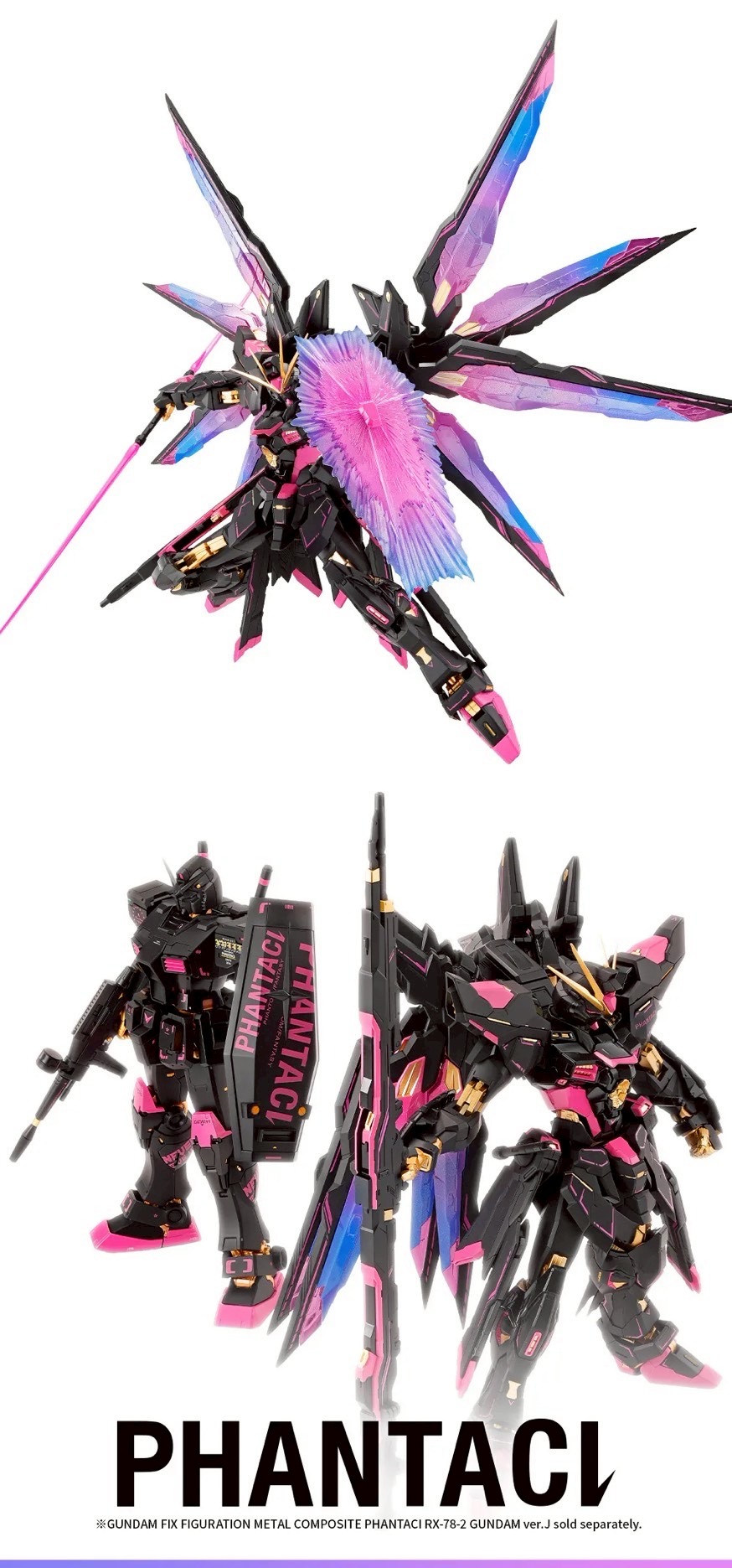 PRE-ORDER : METAL BUILD PHANTACI STRIKE FREEDOM GUNDAM ver.J