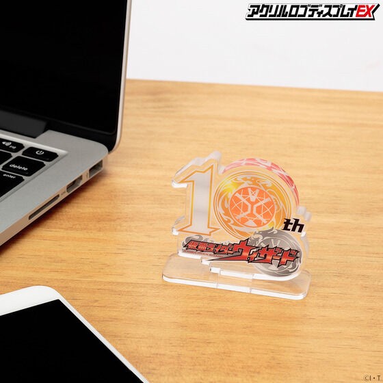 PRE-ORDER : Acrylic Logo Display EX Kamen Rider Wizard 10th Anniversary Logo
