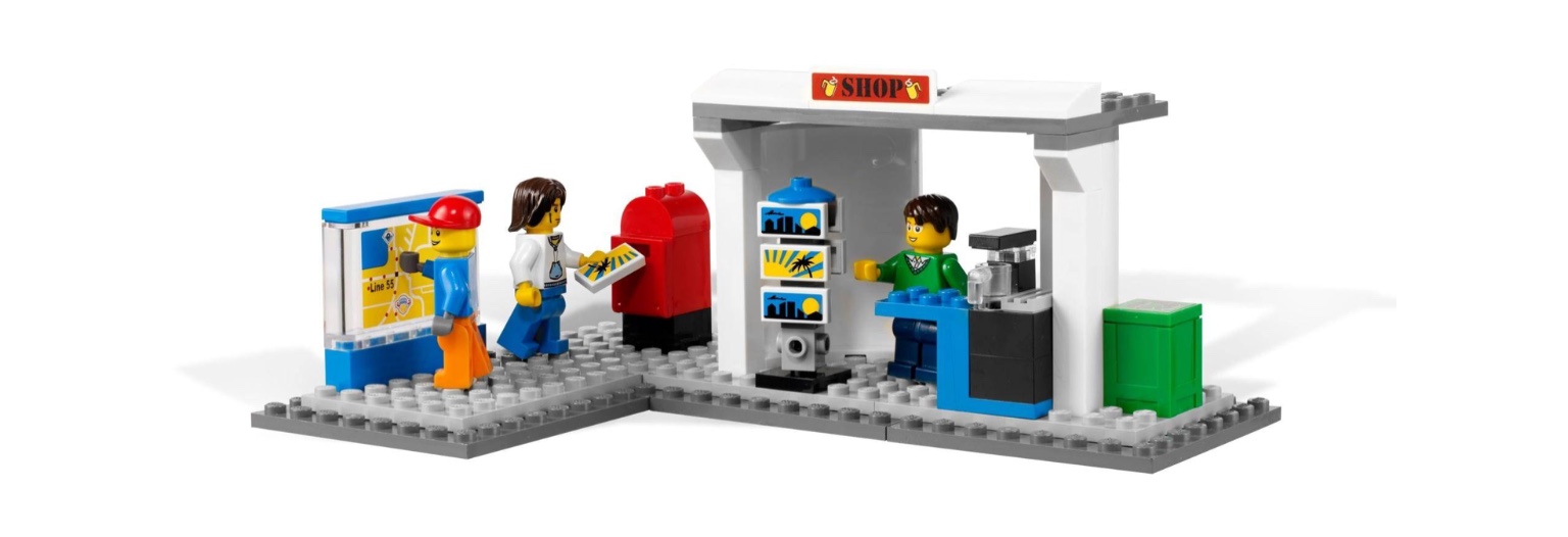 Lepin 02023 Public Transport Station 968pcs