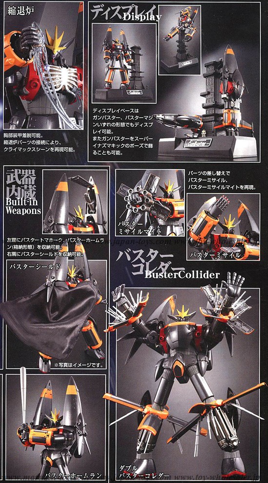 Soul Of Chogokin GX-34 Gunbuster by Bandai