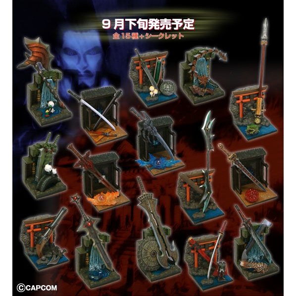 Onimusha Arms Collections Vol.1 by Capcom (Set of 14+1 secret)
