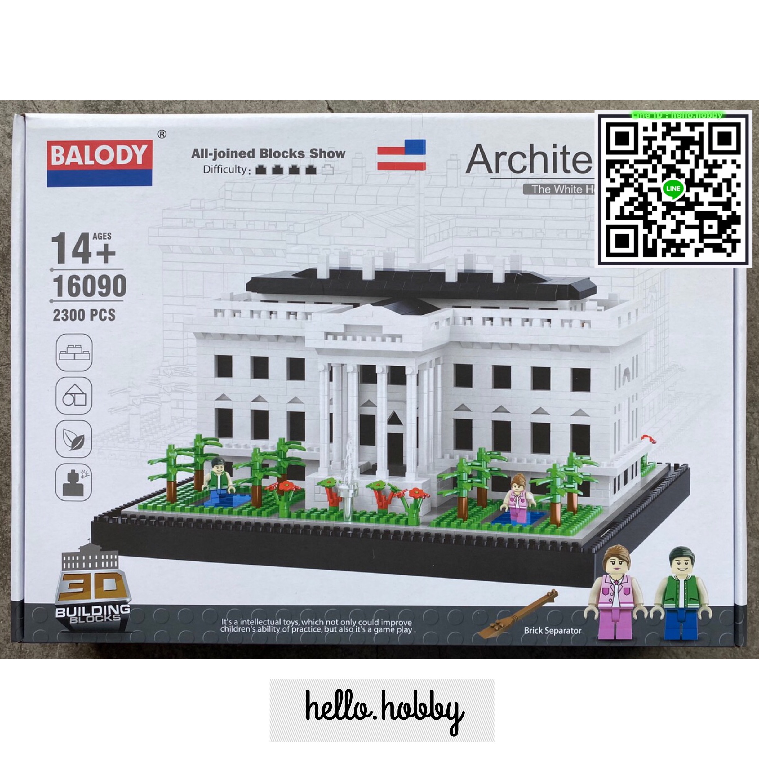 Balody 16090 The White House 2300pcs