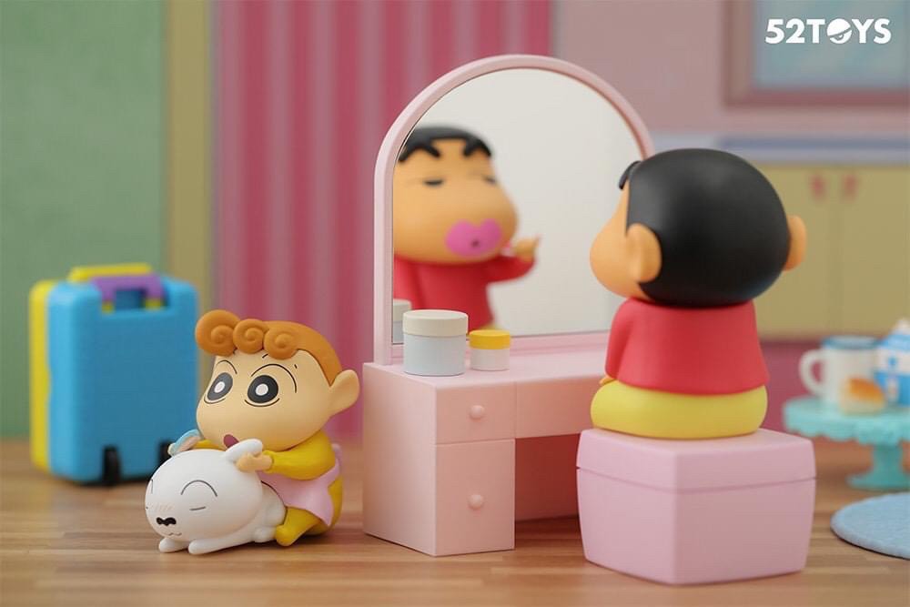 Crayon Shinchan Daily Activities Series by 52Toys (Set of 6+1secret)