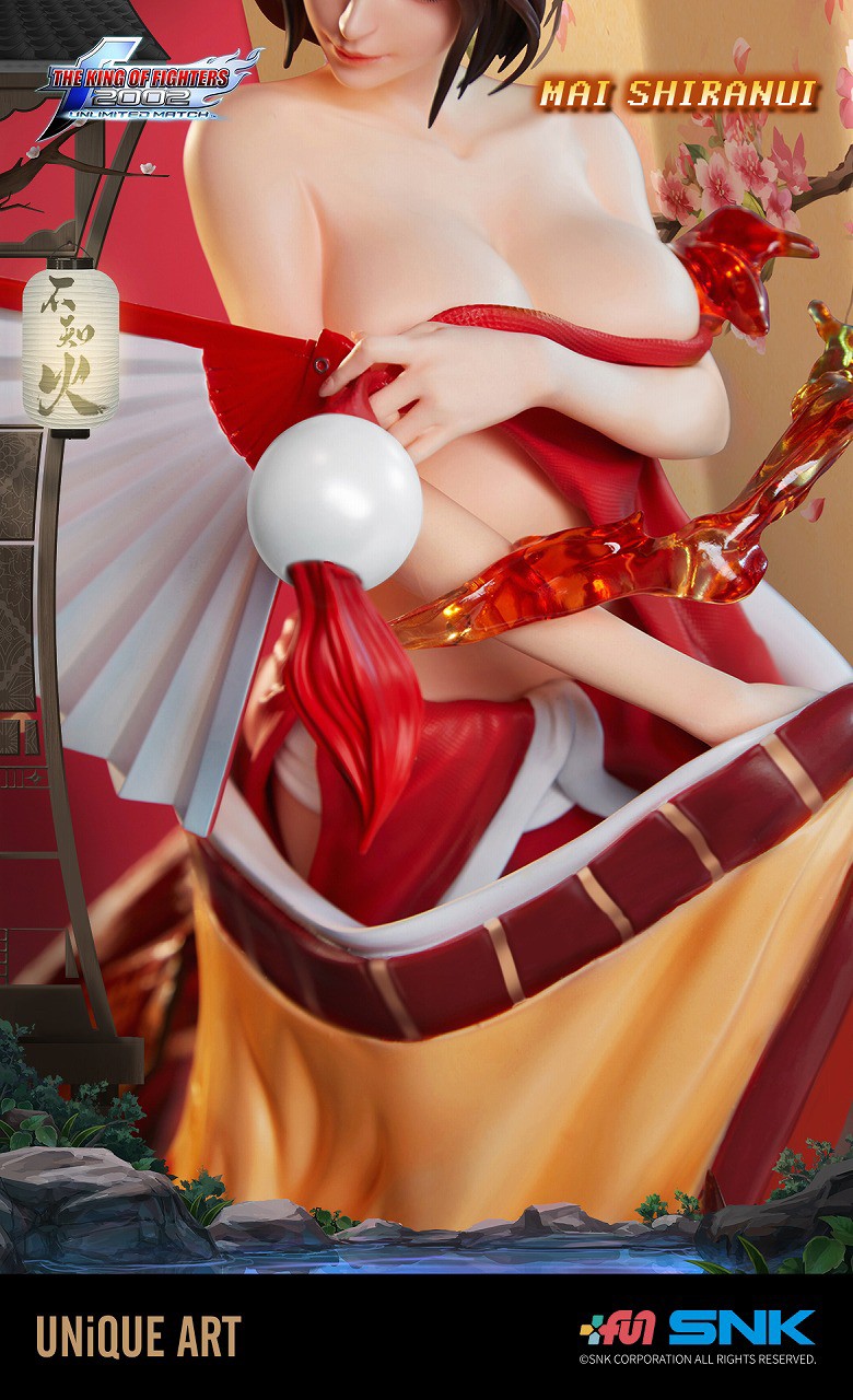 Pre-order : The King Of Fighters 2002 Unlimited Match: Mai Shiranui 1/4 Scale Figure by UNIQUE ART STUDIO / Kaitendoh