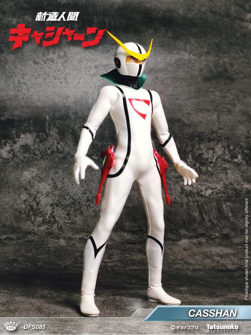 Pre-order : Casshan: Robot Hunter Casshan / Robot Hunter Friender Diecast Action Figure by King Arts