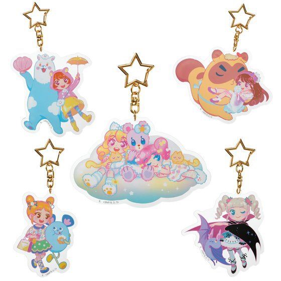PRE-ORDER : AIKATSU!STYLE for Lady Aikatsu! Mascot Collection Acrylic Key Chain