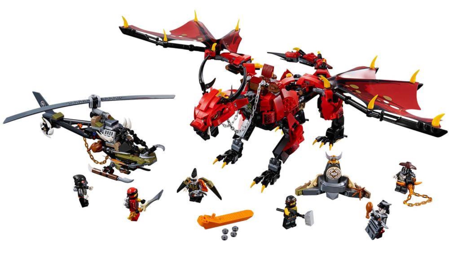SY 1128 Ninjago Firstbourne 955pcs