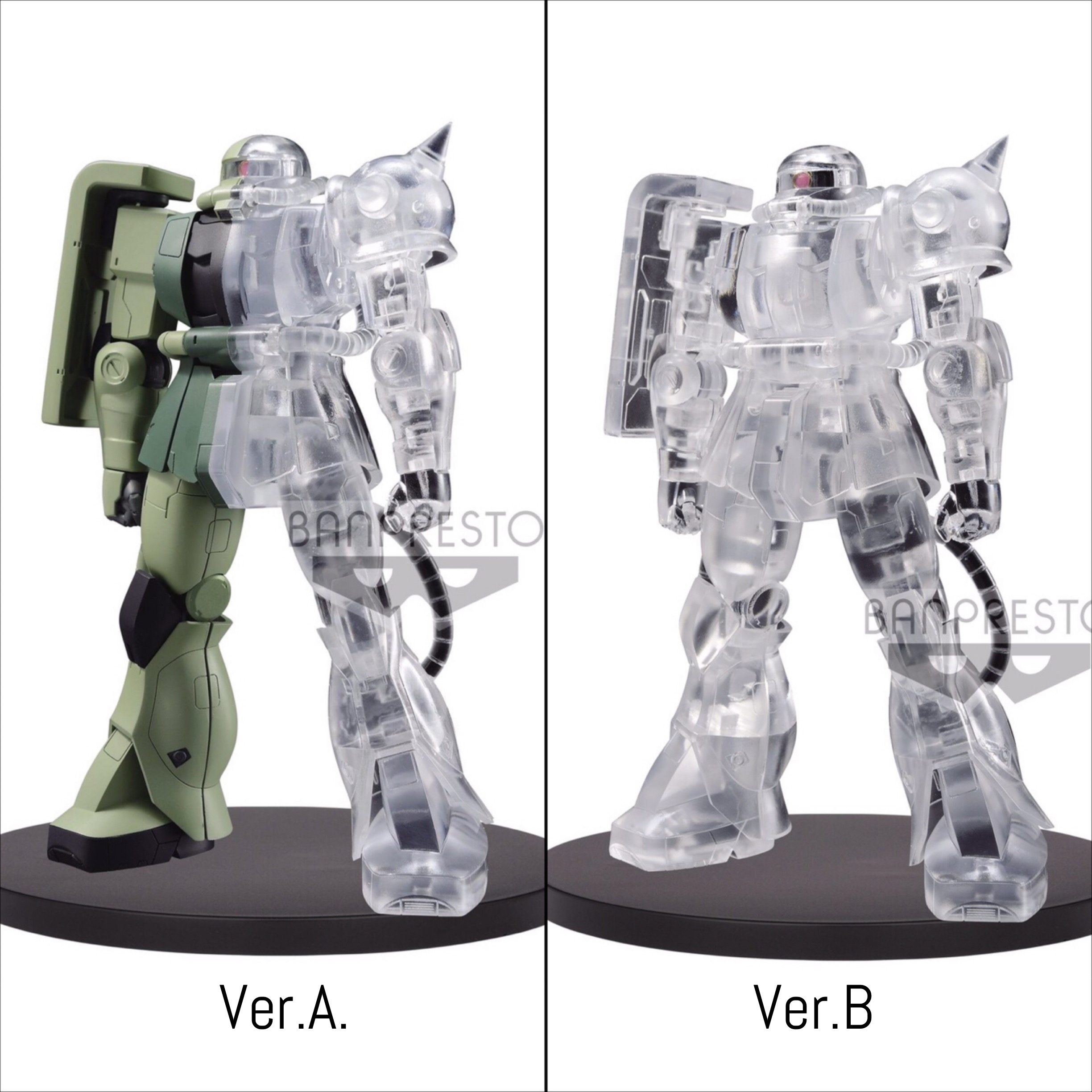 Pre-order : MOBILE SUIT GUNDAM INTERNAL STRUCTURE MS-06F ZAKU Ⅱ(VER.A/B)