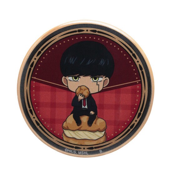 PRE-ORDER : [Hapikuro!] Mashle Mini Character Can Badge (10 types in total) (Random)