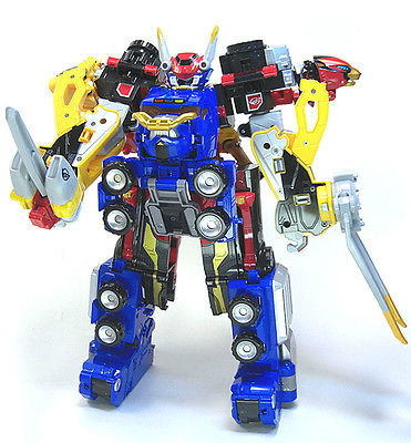 Tokumei Sentai Go-Busters - Buster Machine DX Go-Buster Oh Set (Special Sticker included) by Bandai