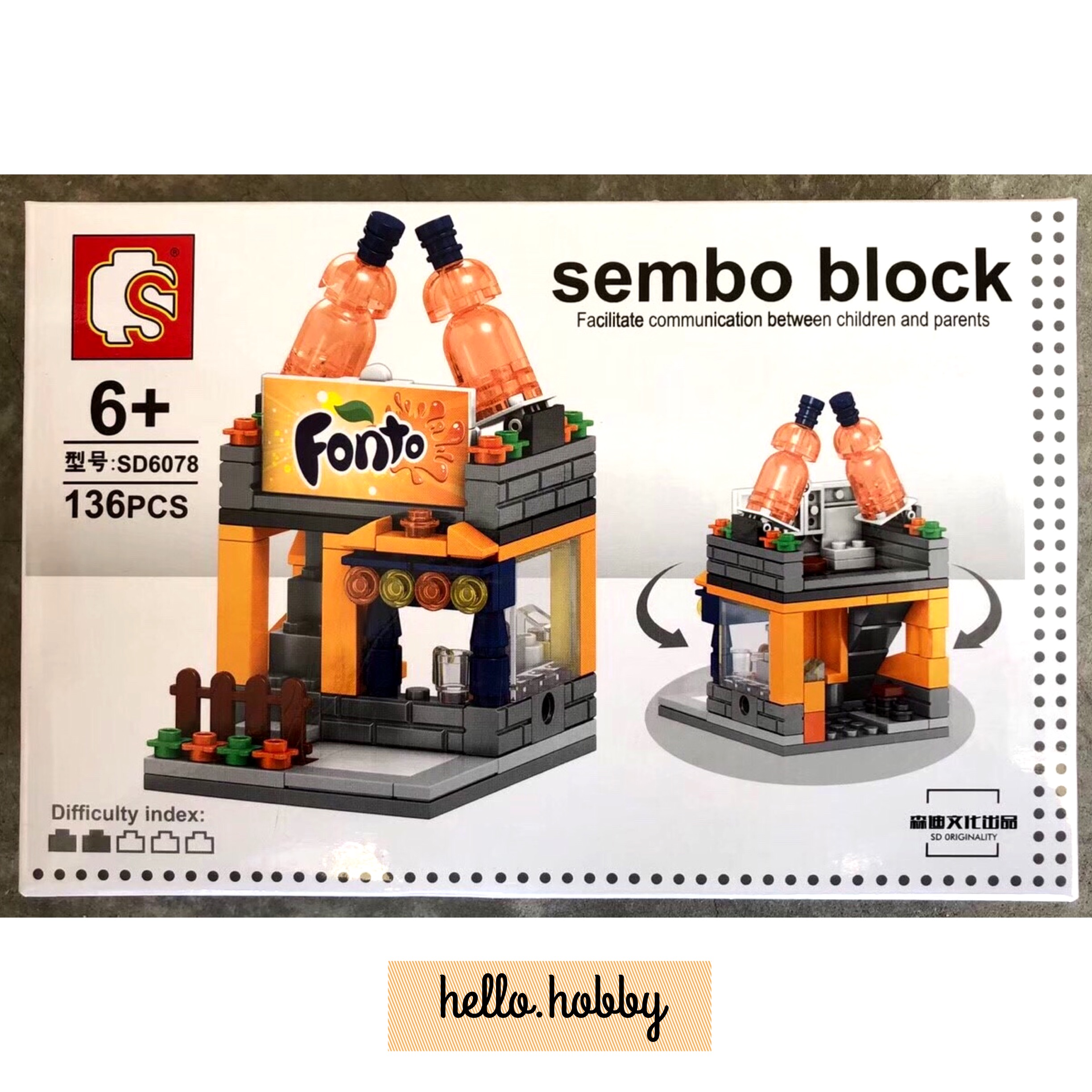 Sembo Block - SD6078 - 136pcs