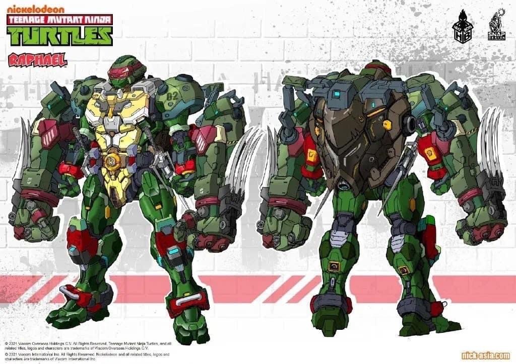 Pre-order : Teenage Mutant Ninja Turtles Raphael Diecast Action Figure by Heat Boys x XZOM SNAP