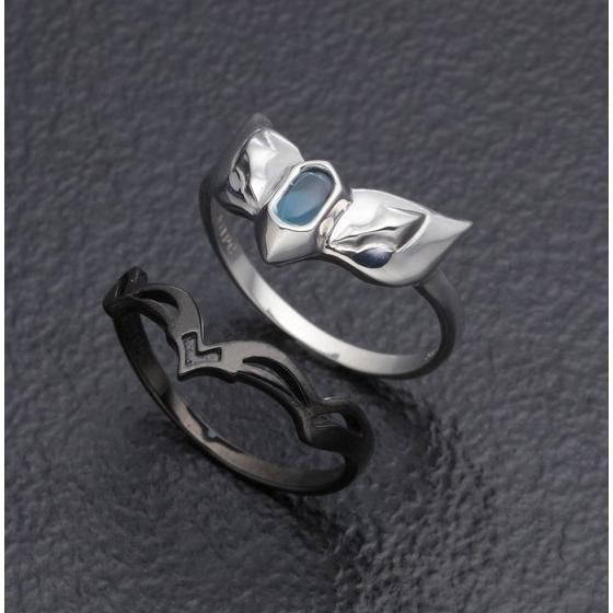 PRE-ORDER : Ultraman Geed Color Timer Silver925 Ring (Set of 2)