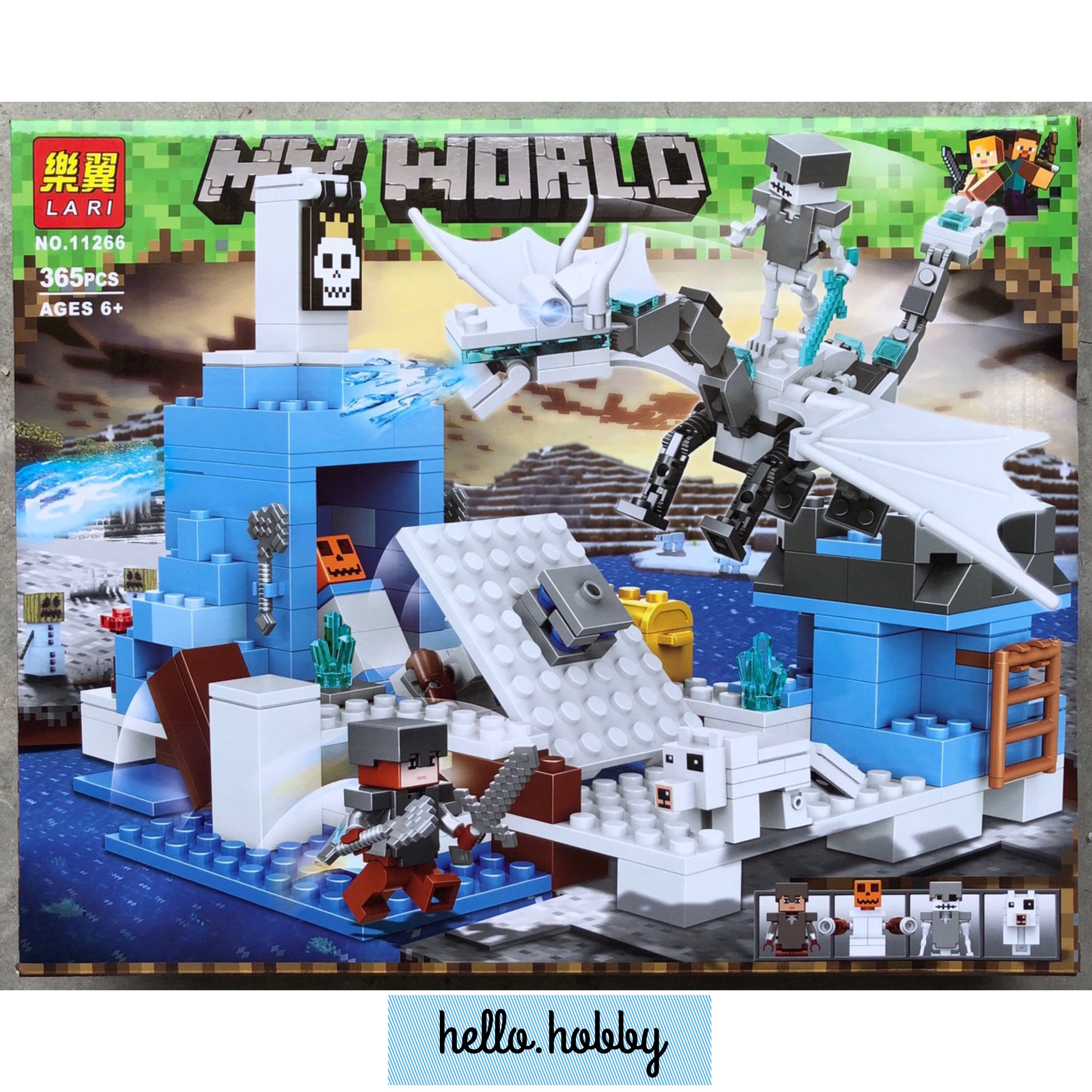 Lari 11266 Minecraft 365pcs
