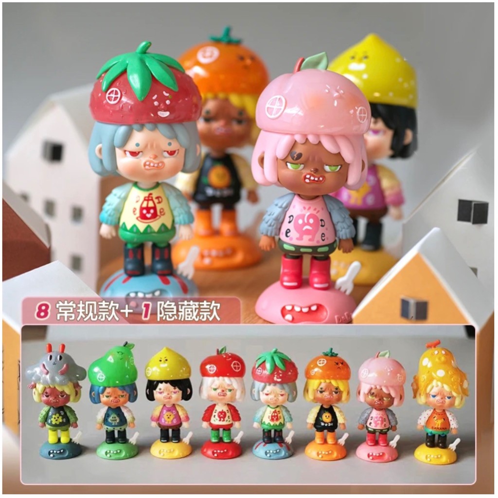 Odd Town Fruit Series By CZTOYS x ASHA (Set of 8+1secret)