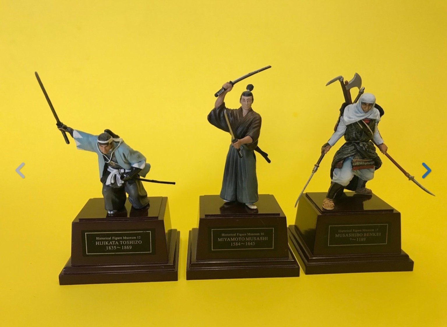 Historical Figure Museum Part 2 by F-Toys (Set of 10)