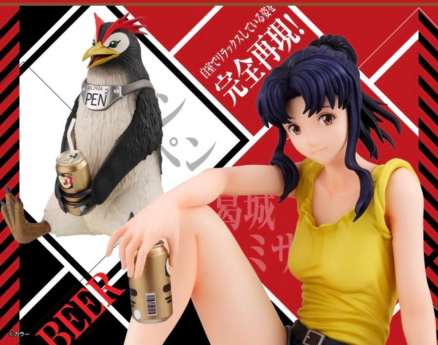 PRE-ORDER : GALS Series Rebuild of Evangelion Misato Katsuragi & Pen pen Ver.2