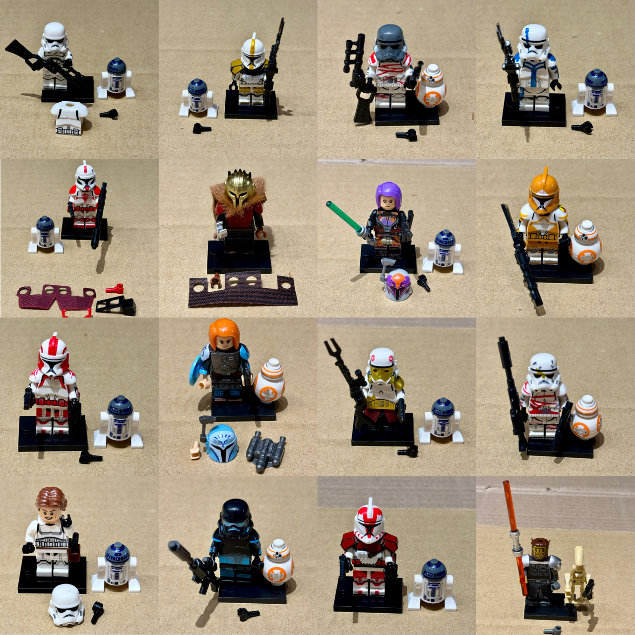 มินิฟิก TV 8055-8070 Star Wars