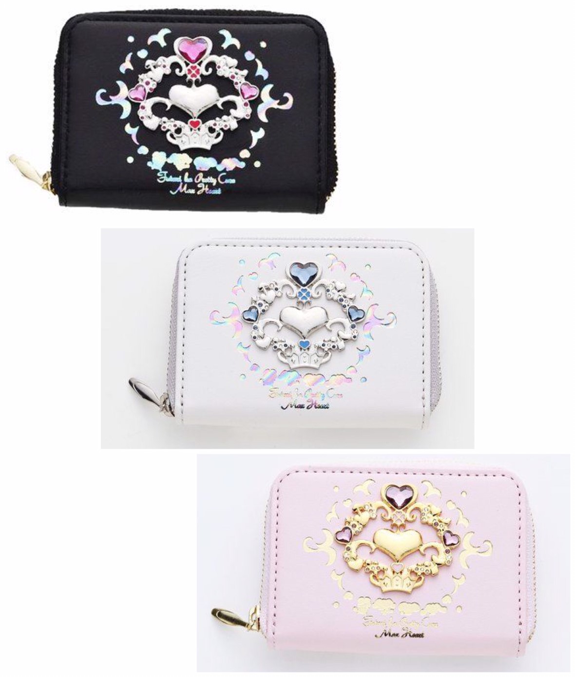PRE-ORDER : Futari wa Pretty Cure Max Heart Genuine Leather Key Case