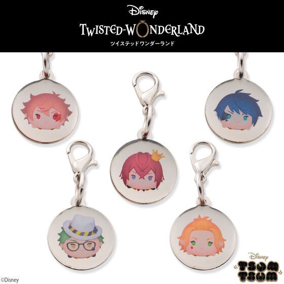 PRE-ORDER : Disney Twisted Wonderland Tsum Tsum Single Charm for Bracelet