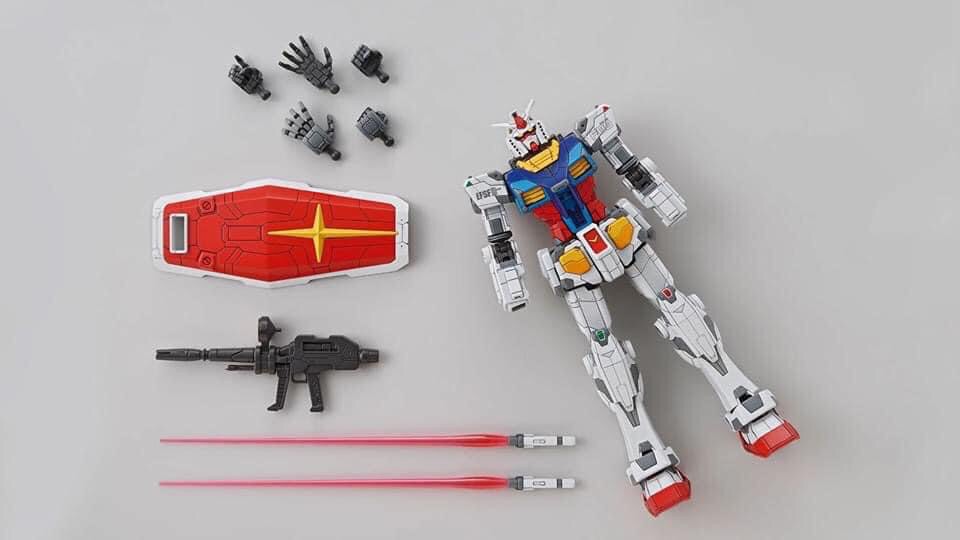 GUNDAM FACTORY YOKOHAMA 1/144 RX-78F00 Gundam & G-Dock Plastic Model by Premium Bandai