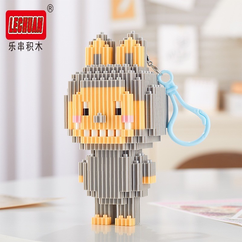 Lechuan 68636 - 68643 Art Toy - Pop Mart - Labubu x Cry Baby