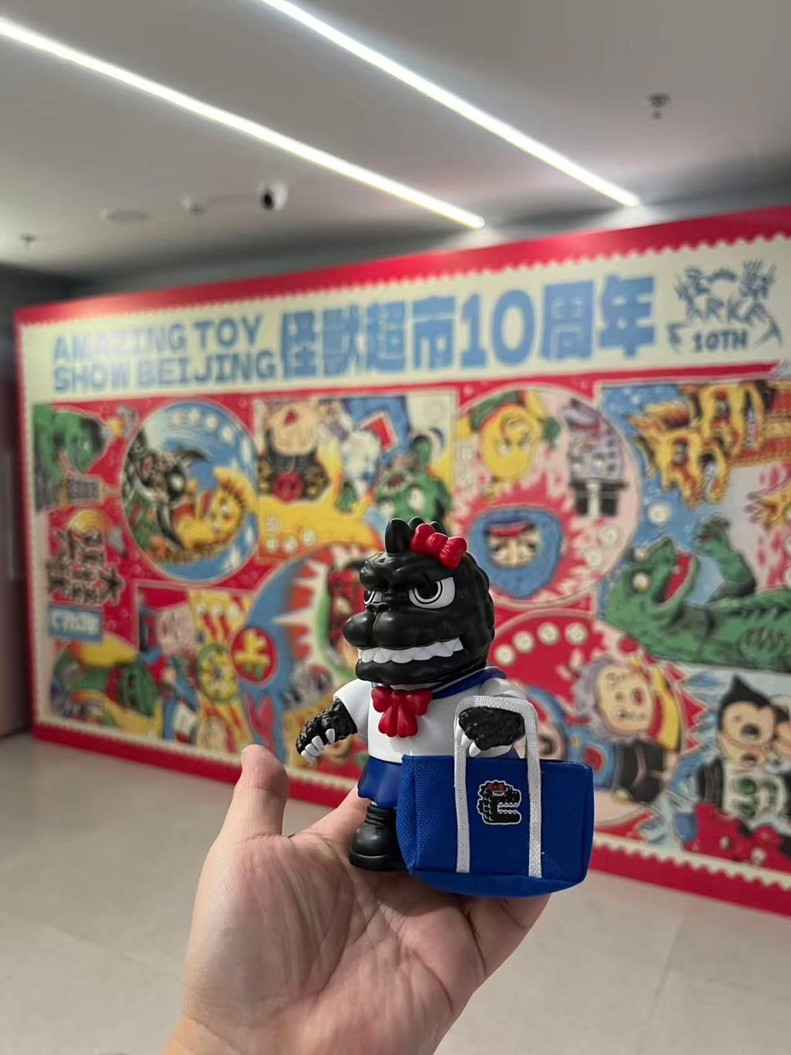 Pre-order : Mini Crazilla Girl Original Designer Cute Monster Trend Toy Figurine by Crazy Lab x James Lee