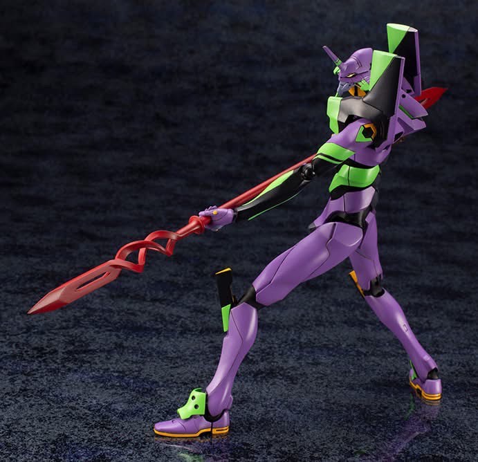Pre-order : 1/400 Evangelion Test Type-01 with Spear of Cassius (Evangelion:3.0+1.0 Thrice Upon A Time) Plastic Model Kit by Kotobukiya (Reissue)